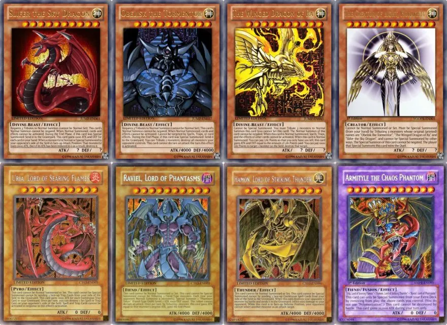 The 15 Best God Cards in Yugioh - Includes Egyptian God Cards