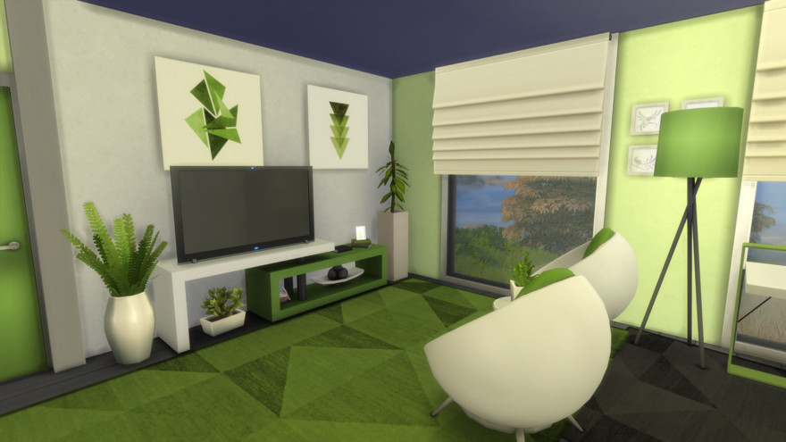 Modern Living CC Stuff by Illogical Sims