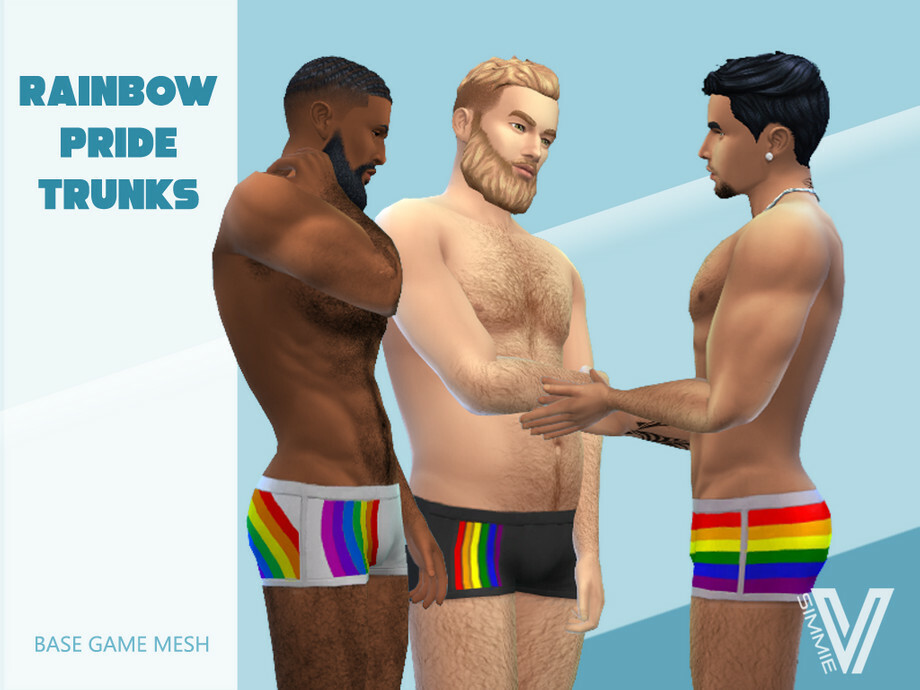 Rainbow Pride Trunks
