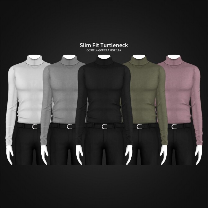 Slim Fit Turtleneck