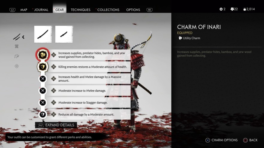 Best Charms in Ghost of Tsushima [Full List & Includes Locations]