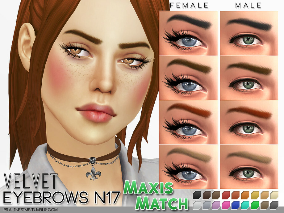 Maxis Match Eyebrow Pack