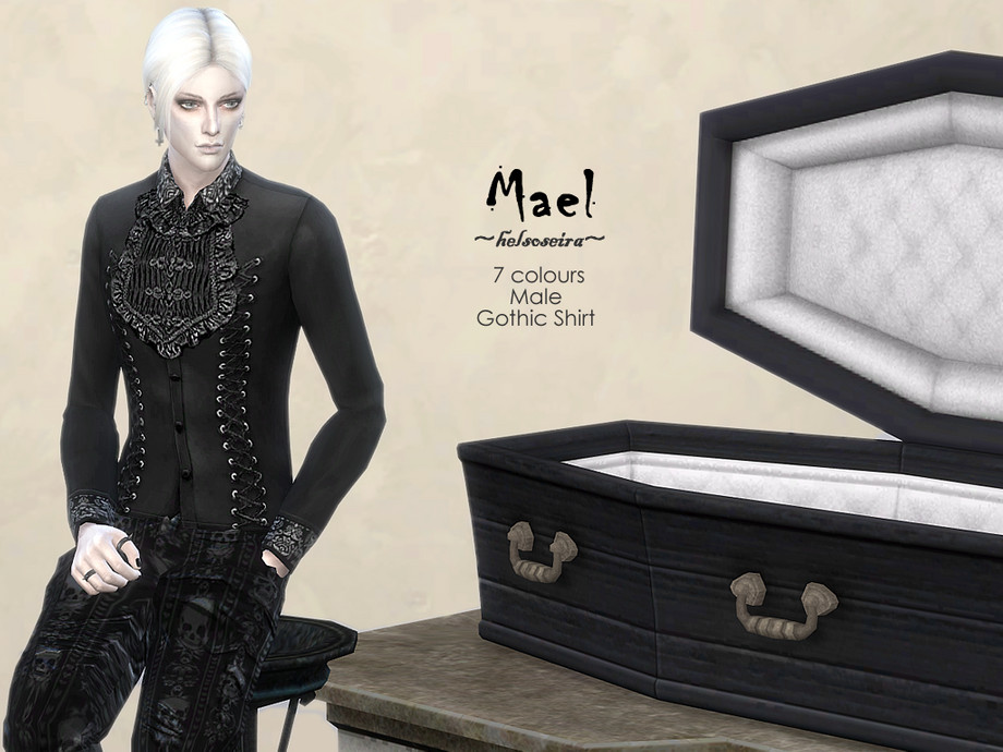 Mael Gothic Shirt Male
