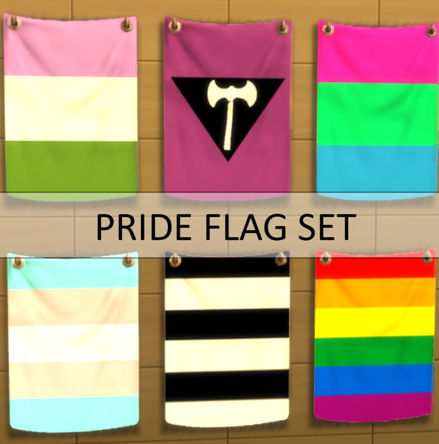 Sims 4 Pride Flags