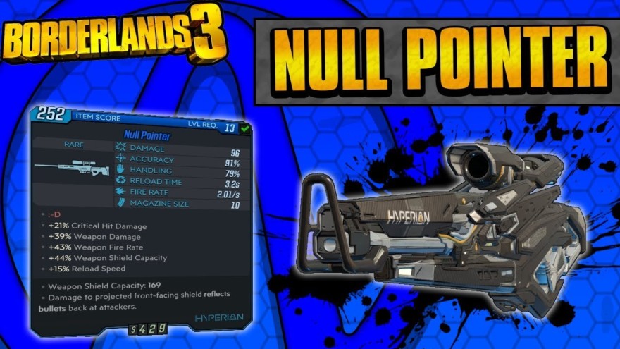 How To Get the Null Pointer in Borderlands 3