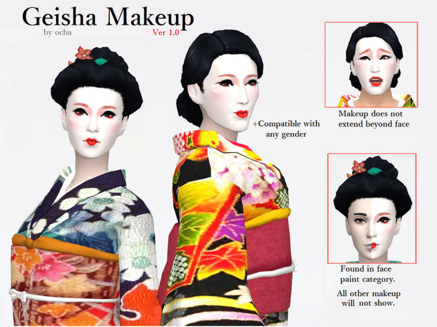 Geisha Makeup