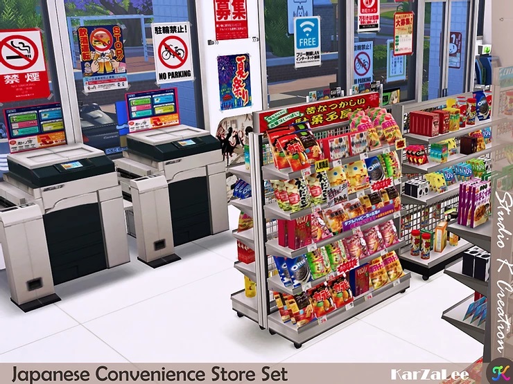 Japanese Convenience Store Set