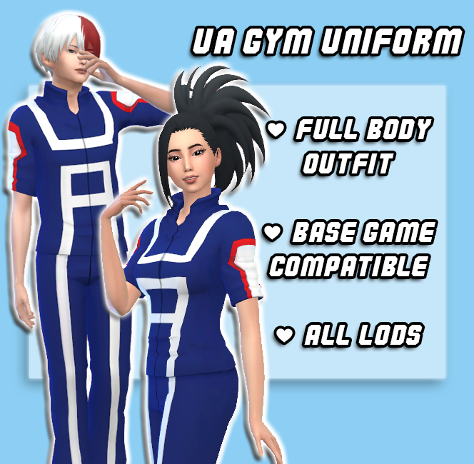 My Hero Academia Gym Uniform
