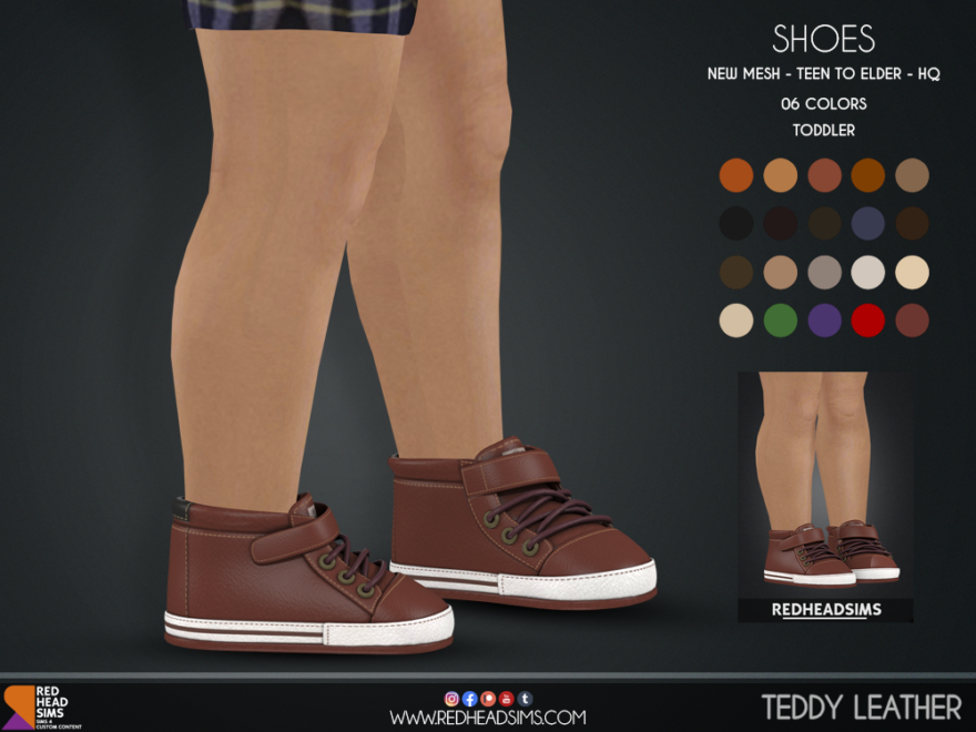 Teddy Leather Shoes