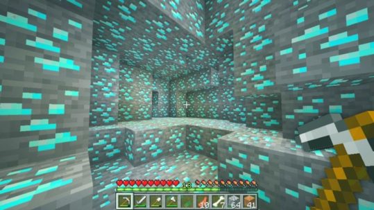 Diamonds In Minecraft