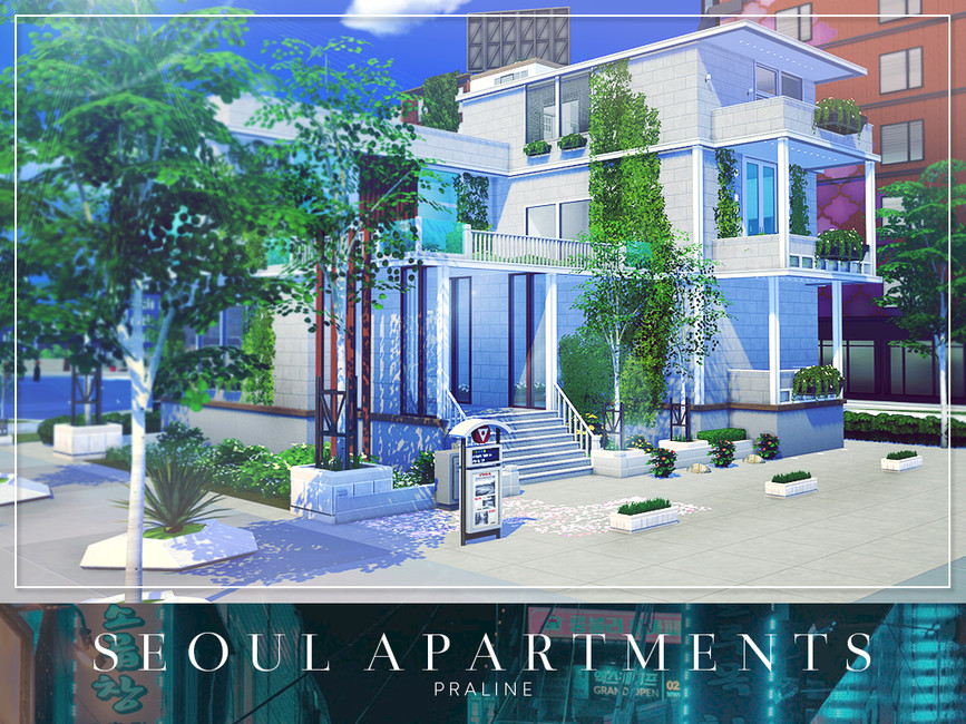 Seoul Apartments Sims 4 Cc