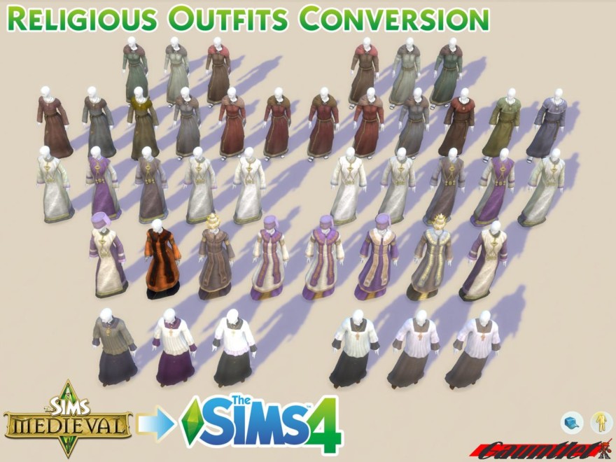 Sims 4 Medieval Conversion