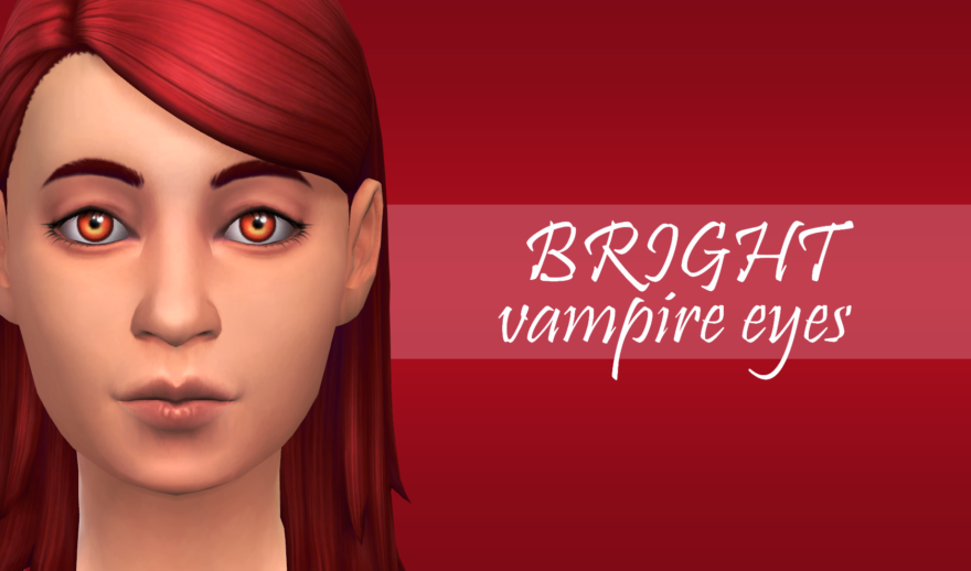 Bright Eyes For Vampires Cc