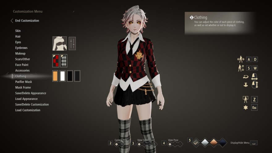 School Uniform Code Vein Mod