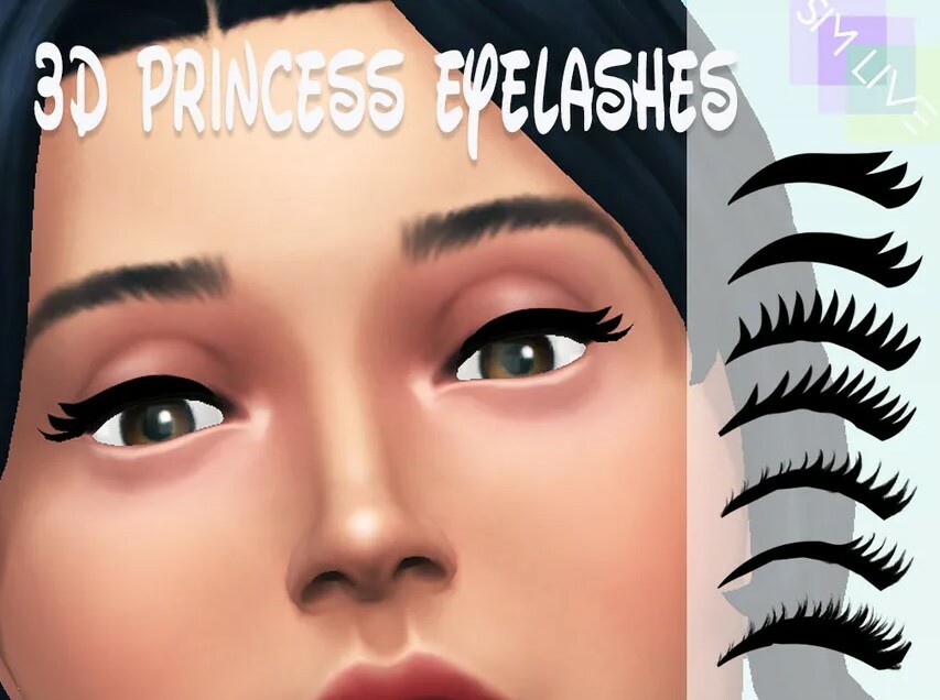 3d Princess Eyelashes