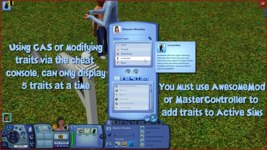 More Traits For All Aged Sims Sims 3