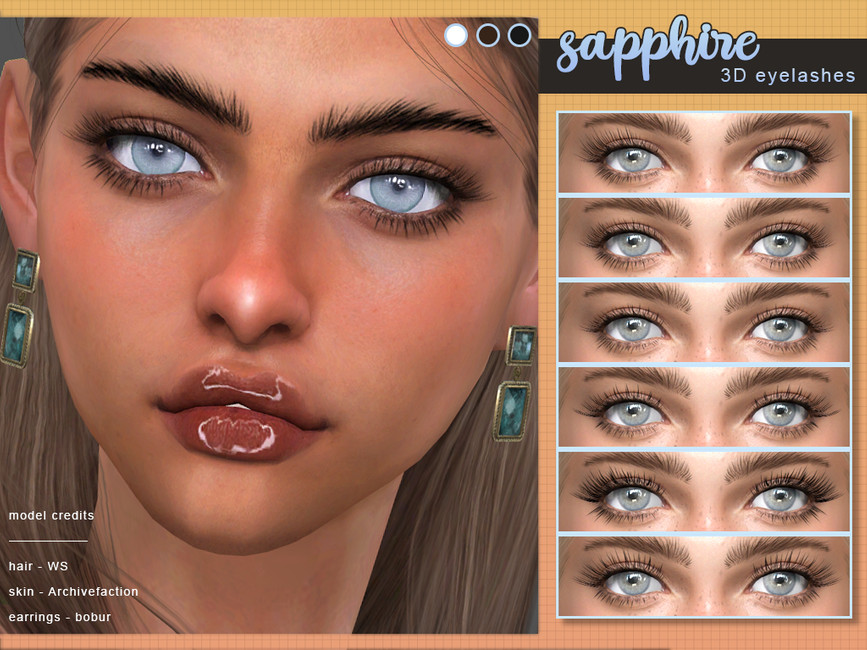 Sims 4: Best Eyelashes CC & Mods For Sultry Eyes (All Free) – FandomSpot