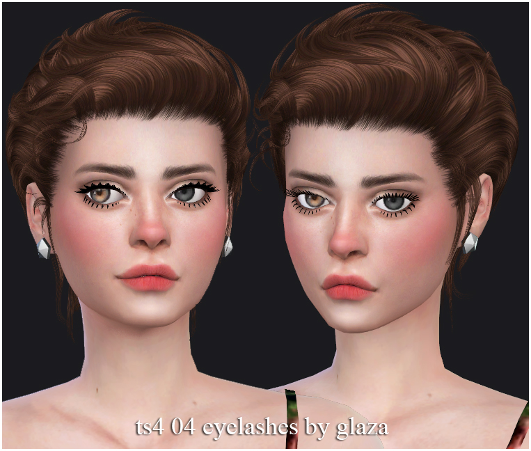 Ts4 04 Eyelashes By Glaza