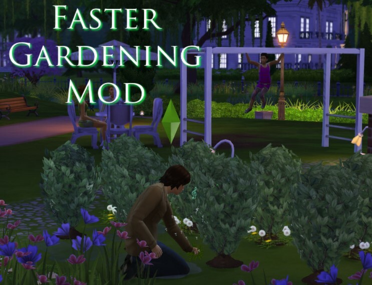 Faster Gardening Mod