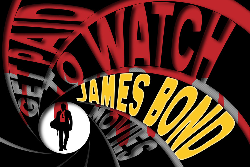 Get Paid $1000 to Binge-watch James Bond Movies