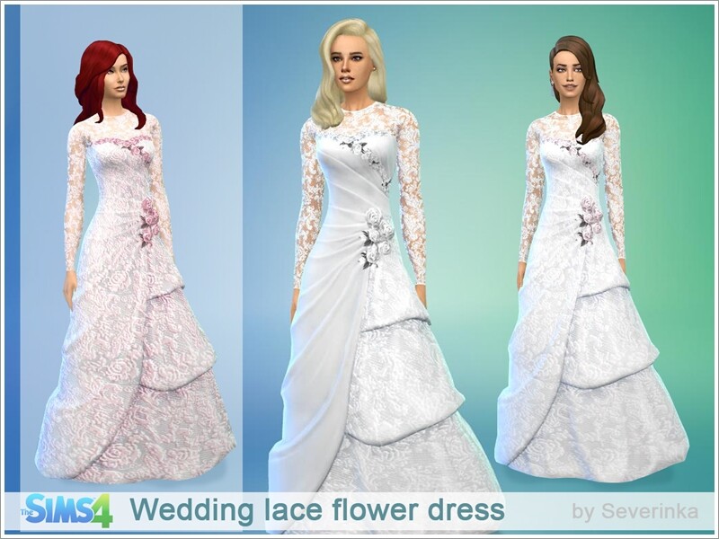 Lace Flower Dress