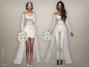 Top 25 Best Sims 4 Wedding Dress CC [2023]