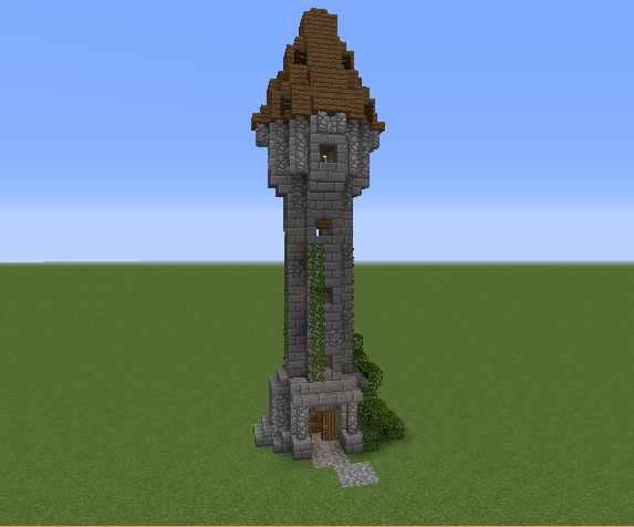 minecraft blueprints wizard tower