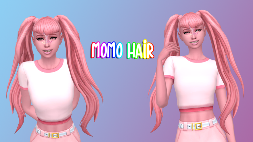 sims 4 pigtails cc kids