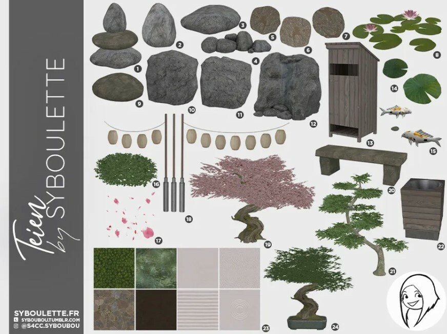 Teien Zen Garden Set
