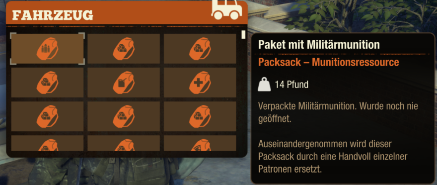 All Vehicles 100 Inventory Slot