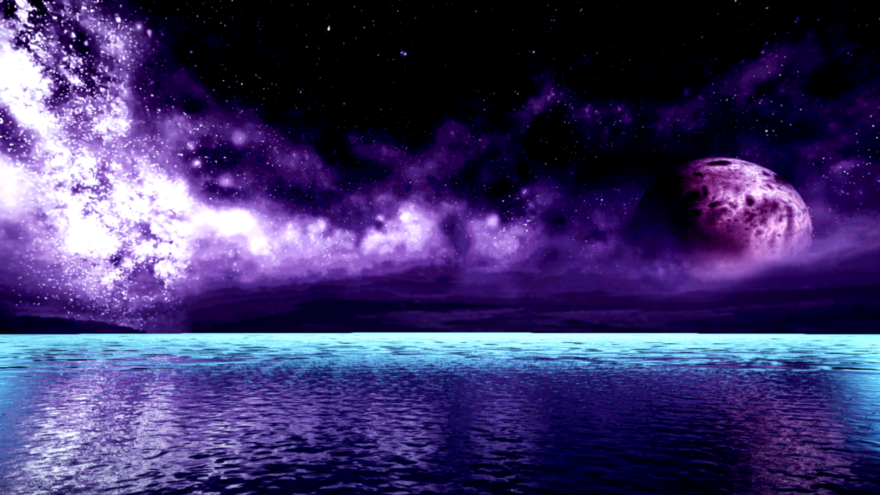Purple Galaxy Azure 2