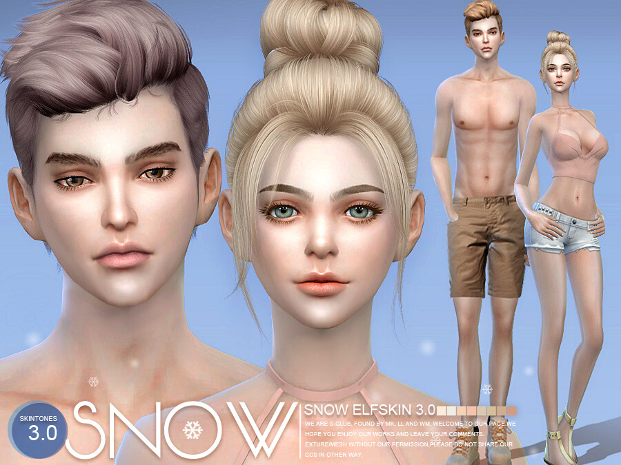 Snow Elf Skin
