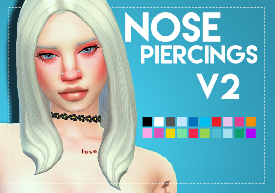 Unisex Nose Piercings V2