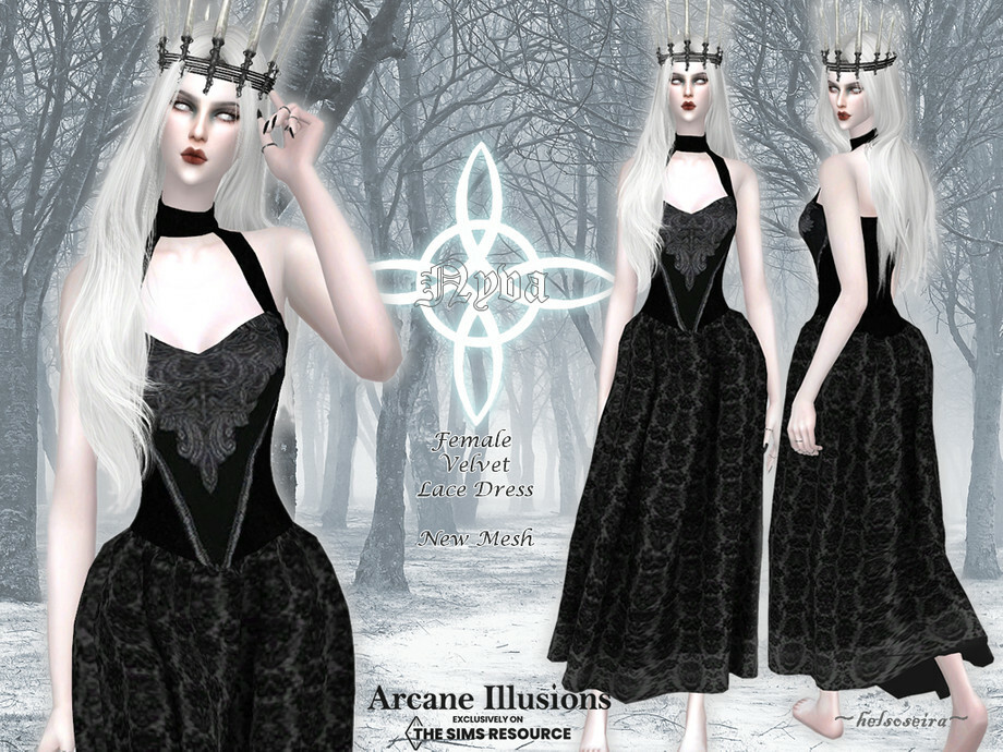 Arcane Illusions Long Dress