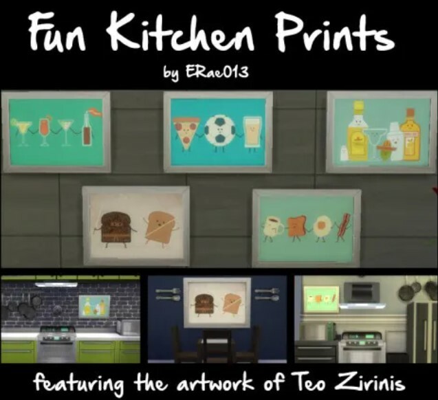 Fun Kitchen Prints