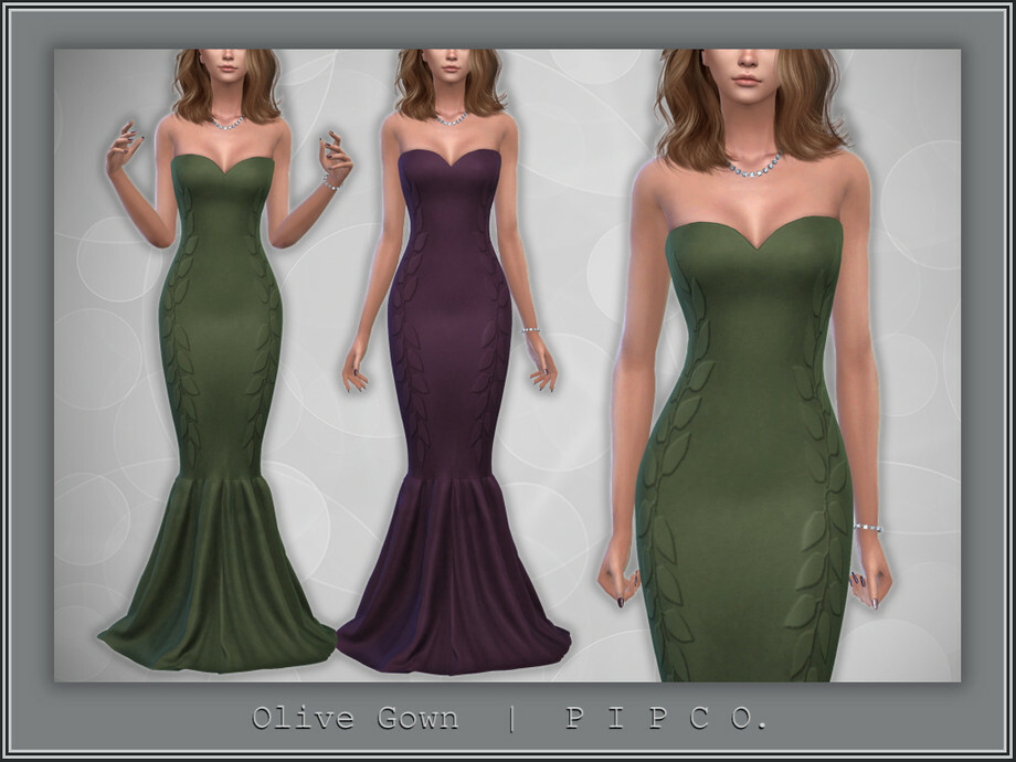 Olive Gown