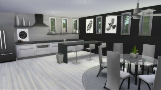 Top 30 Best Sims 4 Kitchen CC 2024   Sleek Kitchen CC Stuff 520x292 