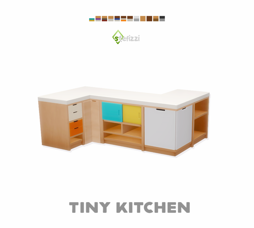 Tiny Kitchen Counter