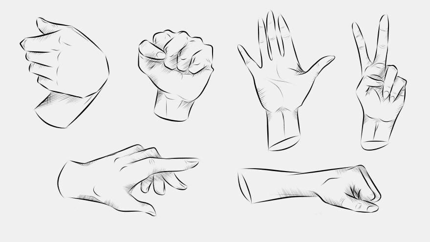 How To Draw Anime Hands