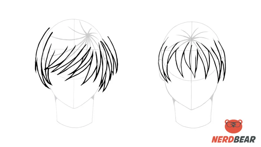 Hairstyle Long Hair Male Drawing PNG Clipart Anime Arm Bangs Black  Hair Boy Free PNG Download