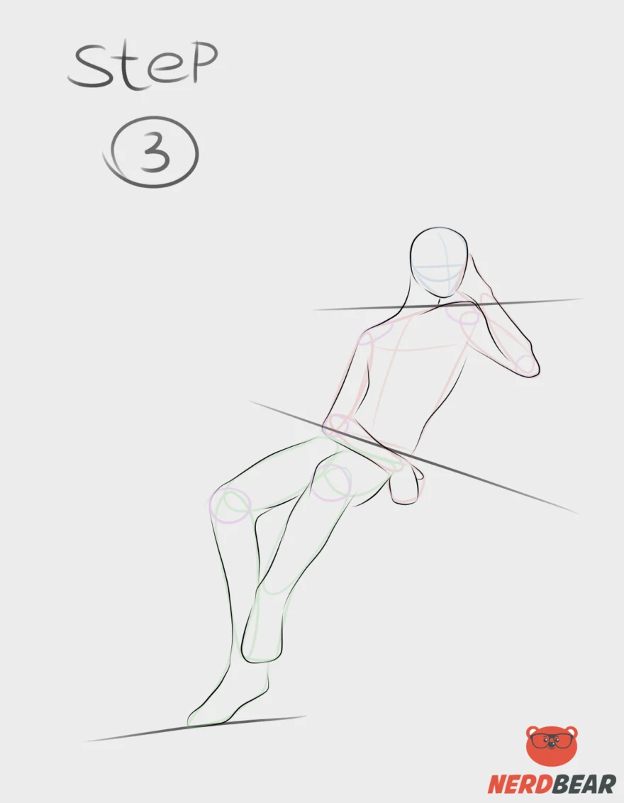 Anime Poses Step 6 Make sure you draw the male bodies with muscular  definition  Anime poses Anime drawings Step by step drawing