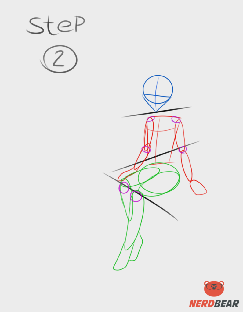 How To Draw Anime Poses [Sitting, Kicking & More]