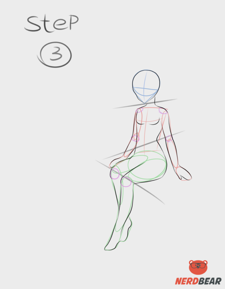 How To Draw Anime Poses [Sitting, Kicking & More]