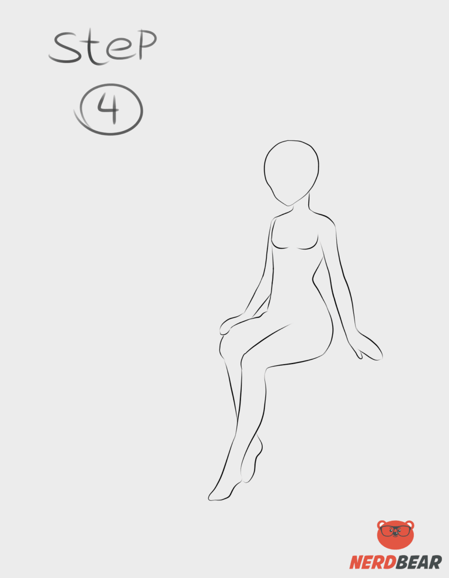How to Draw Anime Poses [Sitting, Kicking & More]