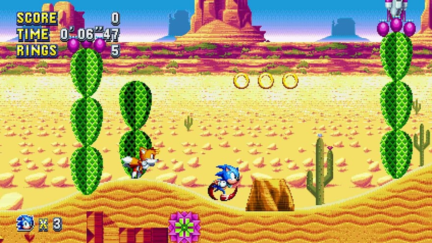 Sonic Mania GAME MOD Sonic Mania Reimagined v.0.60 - download