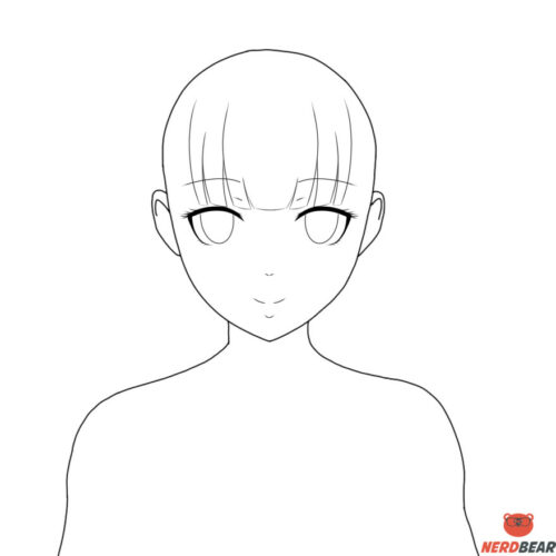 How To Draw Anime Girl Hair [Short, Long & Hime]