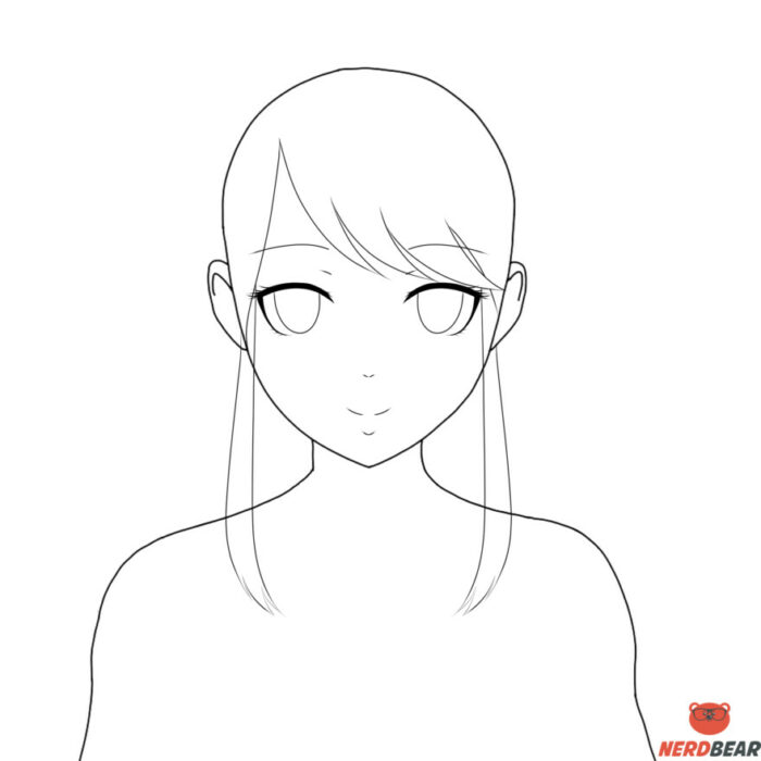 How To Draw Anime Girl Hair [Short, Long & Hime]