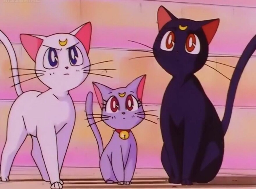 Artemis, Diana, And Luna Sailor Moon