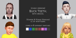 Buck Teeth Child Version