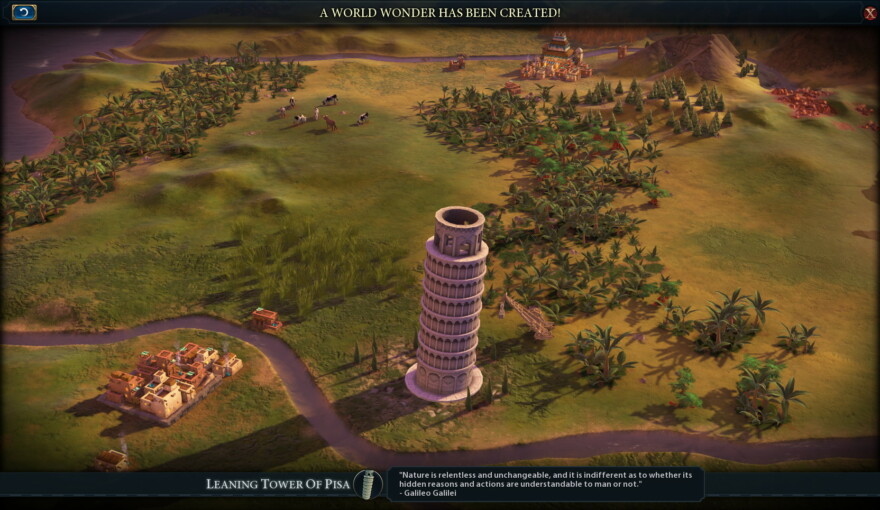Leaning Tower Of Pisa (world Wonder)